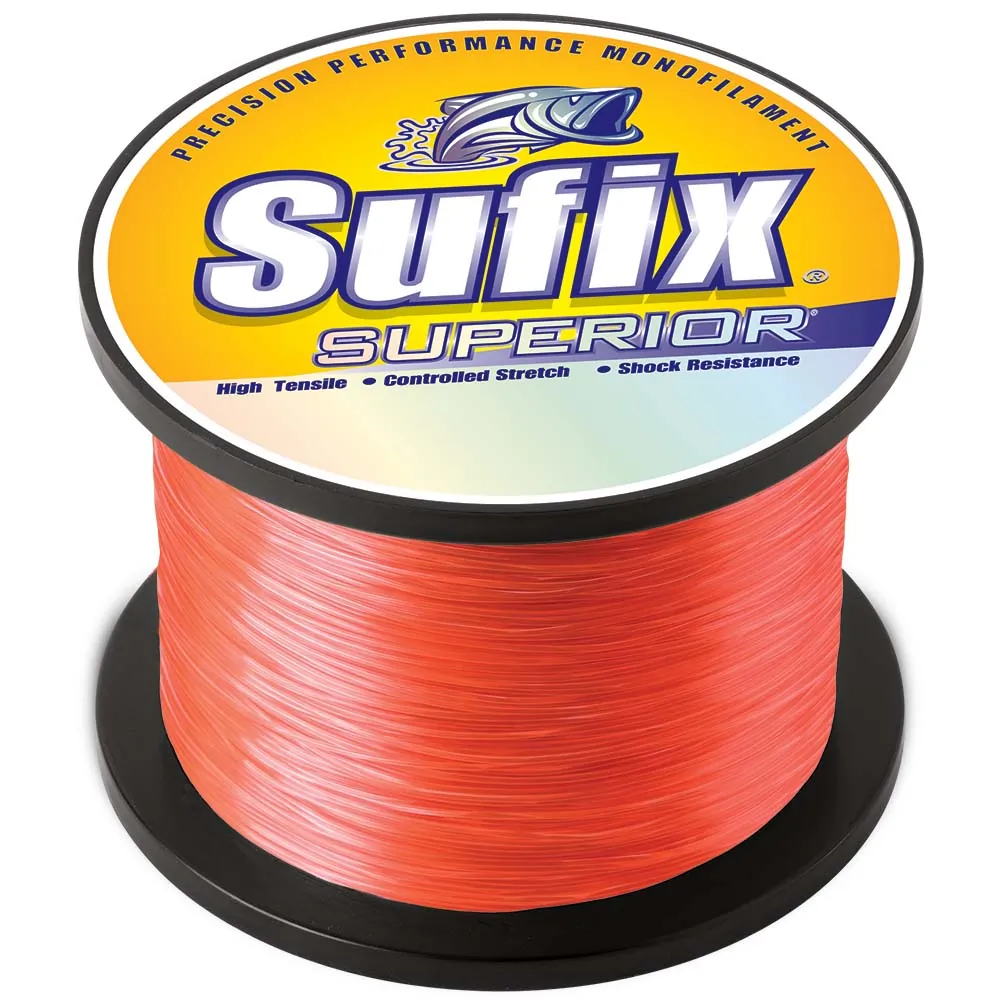 Sufix 647-791 — Sufix Superior Neon Fire 100lb Monofilament 1205 Yards