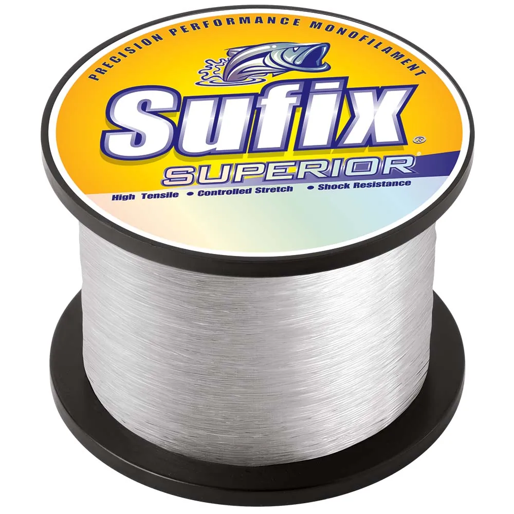 Sufix 635-108 — Sufix Superior Clear Monofilament - 8lb - 1720 yds