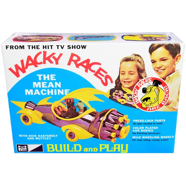 Mpc MPC935 — MPC 1/25 Scale Model Kit: The Mean Machine with Figurines