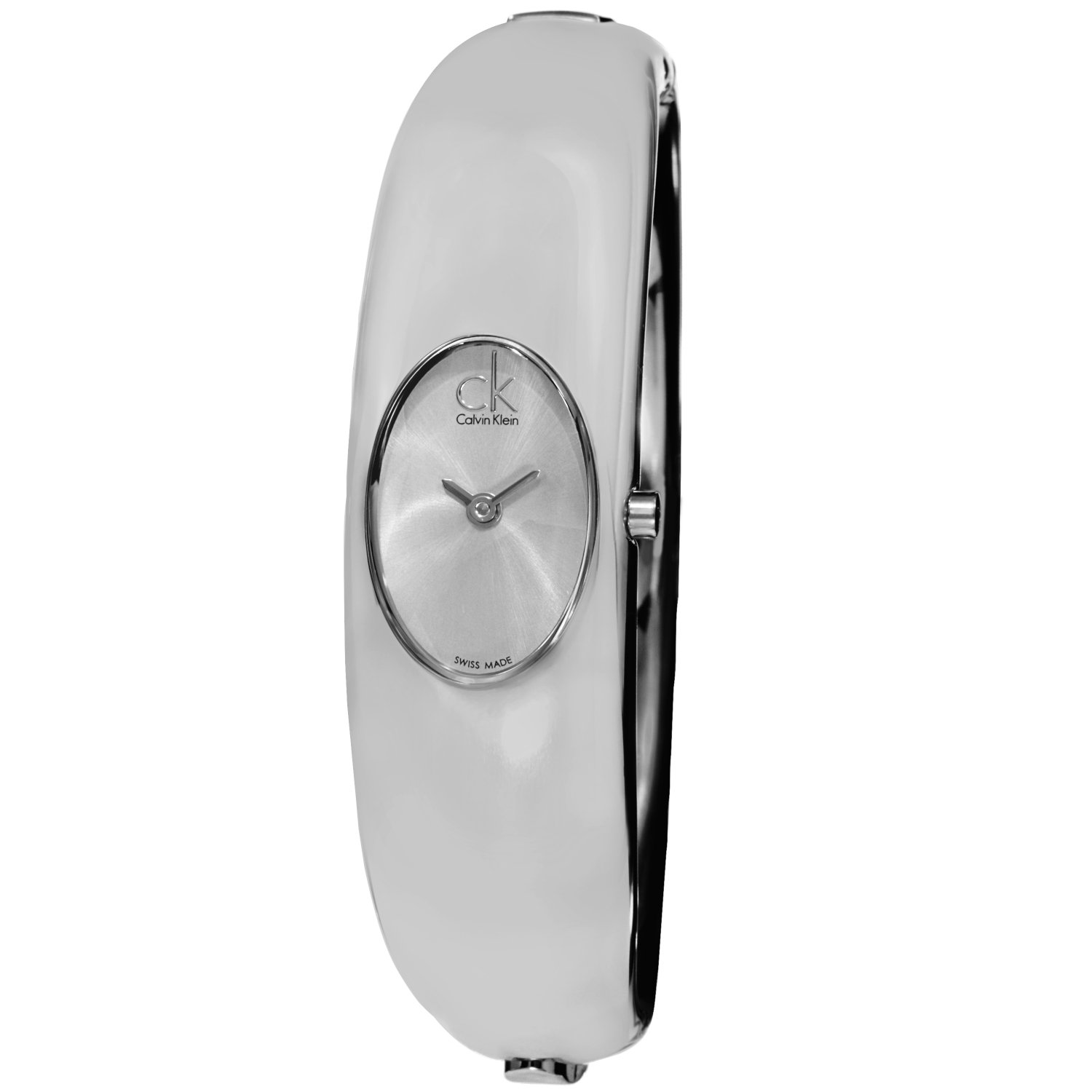 BRAV K1Y23120 - Calvin Klein Womens K1Y23120 Exquisite Silver Dial Stainless