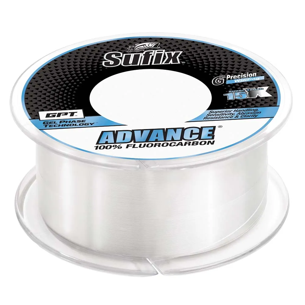 Sufix 679-020C — Sufix Advance® Fluorocarbon - 20lb - Clear - 200 yds