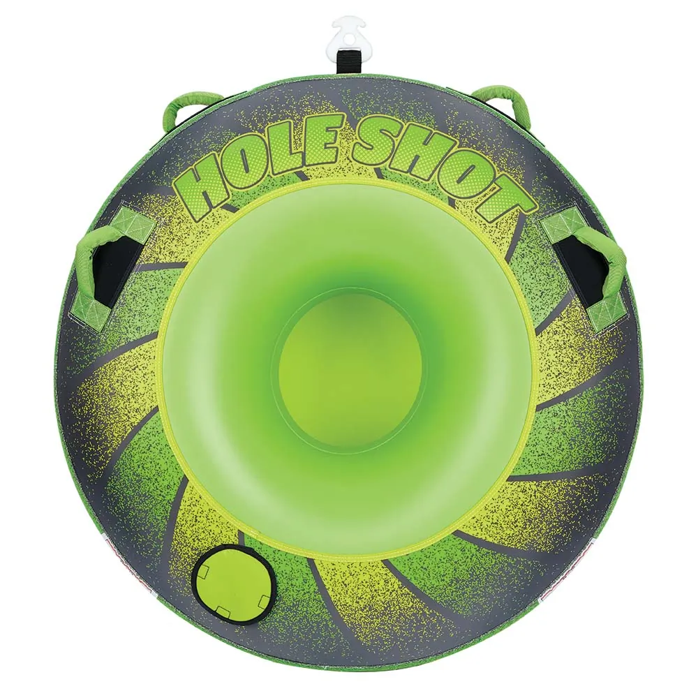 Full Throttle 302000-400-001-21 — Full Throttle Green Hole Shot Towable Tube - 1 Rider
