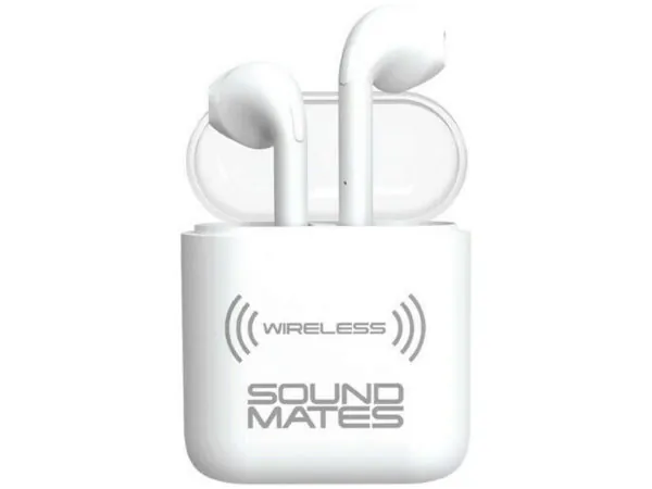 Bulk Buys HD165 — Tzumi Sound Mates Wireless Bluetooth Earbuds - White