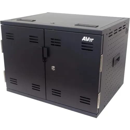 AVER CHRGEX016 — 16-Device Charging Cabinet for Secure Storage and Charging
