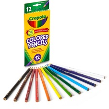 CRAYOLA CYO 684012 - Crayola Presharpened Colored Pencils - 3.3 mm Lead Diameter 