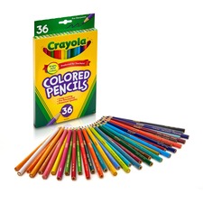 CRAYOLA CYO 684036 - Crayola Presharpened Colored Pencils - 3.3 mm Lead Diameter 