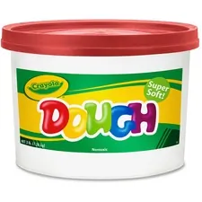 CRAYOLA CYO 570015038 — Crayola Super Soft Dough - Modeling, Fun and Learning - 1 Each - Red