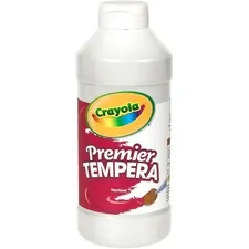 CRAYOLA CYO 541216053 — Crayola 16 oz. Premier Tempera Paint - 16 oz - 1 Each - White