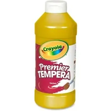 CRAYOLA CYO 541216083 — Crayola 16 oz. Premier Tempera Paint - 16 fl oz - 1 Each - Gold