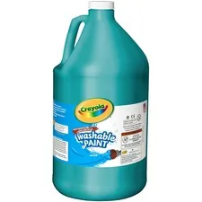 CRAYOLA CYO 54212848 — Crayola Gallon Size Washable Paint - 1 gal - 1 Each - Blue
