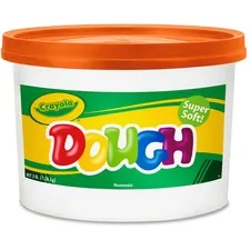 CRAYOLA CYO 570015036 — Crayola Super Soft Dough - Modeling, Fun and Learning, Painting and Drawing - 1 Each - Orange