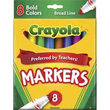 CRAYOLA CYO 587732 - Crayola Regular Bold Colors Broad Line Markers - Broad Marke