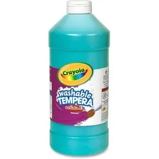 CRAYOLA CYO 543132048 — Crayola Washable Tempera Paint - 1 quart - 1 Each - Turquoise Blue