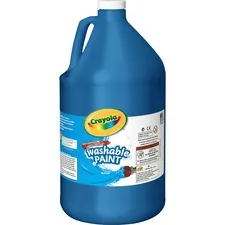 CRAYOLA CYO 542128042 — Crayola 1 Gallon Washable Paint - 1 gal - 1 Each - Blue