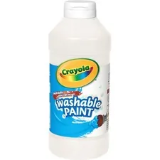 CRAYOLA CYO 542016053 — Crayola Washable Paint - 16 oz - 1 Each - White