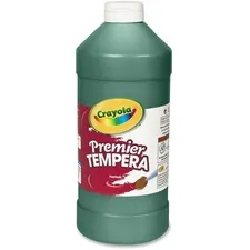 CRAYOLA CYO 541232044 — Crayola 32 oz. Premier Tempera Paint - 2 lb - 1 Each - Green
