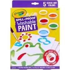 CRAYOLA CYO 541092 — Crayola Spill Proof Washable Paint Set - 1 Kit