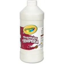CRAYOLA CYO 541232053 — Crayola 32 oz. Premier Tempera Paint - 2 lb - 1 Each - White