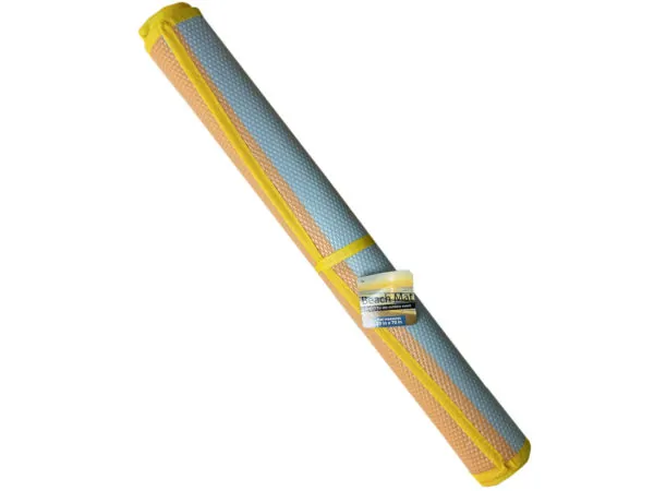 Bulk Buys KL906 — Extra Large Rolled Travel Beach Mat - Perfect for Outdoor Fun
