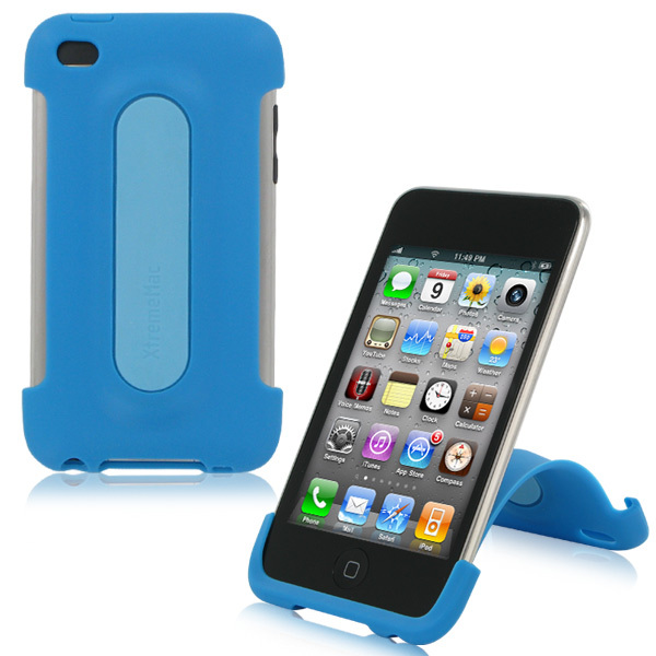 XtremeMac IPT-SS5-23 - XtremeMac iPod Touch 4G Snap Stand - Peacock Blue