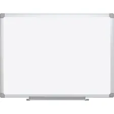 BI-SILQUE VISUAL COMMUNICATION PRODUCTS BVC CR0820790 — Bi-office Earth-It Dry Erase Board - 47.2 (3.9 ft) Width x 35.4 (3 ft) Height - White Enamel Surface - Rectangle - 1 Each