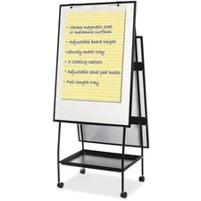 BI-SILQUE VISUAL COMMUNICATION PRODUCTS BVC EA49145016 — Bi-office Creation Station - Black Frame - Assembly Required - 1 Each