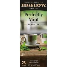 Keurig BTC 10344 — Bigelow® Perfectly Mint Black Tea Bags - Black Tea - Perfectly Mint - 8 oz - 1 / Box