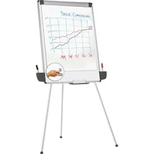 BI-SILQUE VISUAL COMMUNICATION PRODUCTS BVC EA2300433MV - MasterVision Dry-erase Portable Tripod Easel - 29 (2.4 ft) W