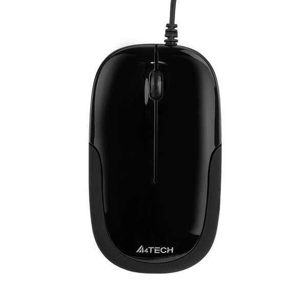 A4tech D-110-1 - A4Tech Ergonomic USB Travel Mouse 1000 DPI Symmetrical Dust 