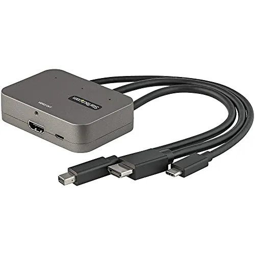 STARTECH CDPHDMDP2HD — USB-C/HDMI/MDP MULTIPORT TO HDMI ADAPTER