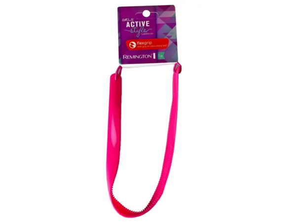 bulk buys CA541 - Assorted Designs Wide Fabric Headbands - Dot & Denim