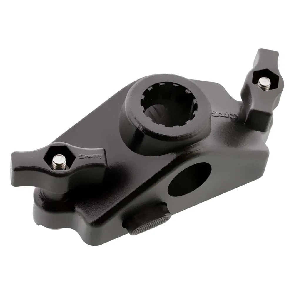 Scotty Fishing 0343-BK - Scotty 0343 Locking Gunnel Track Mount 2.0