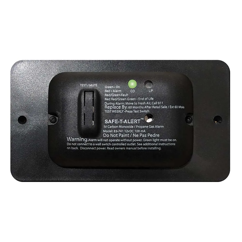 Safe-T-Alert 85-741-BL — Safe-T-Alert 85 Series CO & Propane Gas Alarm - 12V