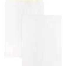 Business Source BSN 65451 — Business Source Self Sealing Catalog Envelopes - Catalog - 10 Width x 13 Length - 28 lb - Peel & Seal - Wove - 100 / Box - White