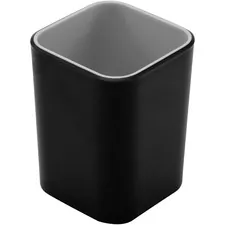 ADVANTUS CORPORATION AVT 37680 — Advantus Fusion Pencil Cup - 4 x 2.8 x 2.8 x - Polystyrene - 1 Each - Black, Gray