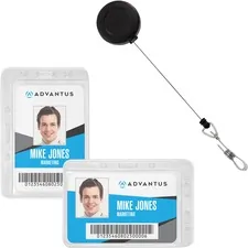 ADVANTUS CORPORATION AVT 76096 — Advantus Antimicrobial ID & Security Pack - Horizontal/Vertical - 1 / Pack - Multicolor