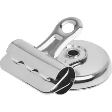 Business Source BSN 58506BD — Business Source Magnetic Grip Clips Pack - No. 1 - 1.3 Width - for Paper - Magnetic, Heavy Duty - 108 / Bundle - Silver - Nickel Plated Steel