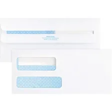 Business Source BSN 36681 - Business Source No. 9 Double Window Invoice Envelopes - Doub