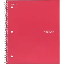 ACCO Brands MEA 72017 — Five Star Wirebound 1-subject Notebook - Ring810.5 - Bend Resistant, Crack Resistant - 1 Each