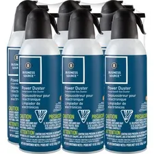 Business Source BSN 24306 — Business Source Power Duster - 10 oz - Moisture-free, Ozone-safe - 6 / Pack - Multi