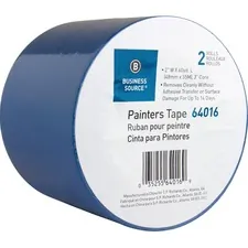 Business Source BSN 64016 — Business Source Multisurface Painter's Tape - 60 yd Length x 2 Width - 5.5 mil Thickness - 2 / Pack - Blue