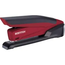 Amax Inc ACI 1124 — Bostitch InPower 20 Spring-Powered Desktop Stapler - 20 Sheets Capacity - 210 Staple Capacity - Full Strip - Red