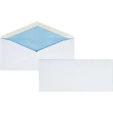 Business Source BSN 42206 — Business Source No.10 Regular Tint Security Envelopes - Security - #10 - 4 1/8 Width x 9 1/2 Length - 24 lb - Gummed - Wove - 500 / Box - White