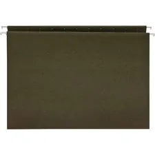 Business Source BSN 26528 — Business Source Letter Recycled Hanging Folder - 8 1/2 x 11 - Green - 100% Recycled - 25 / Box