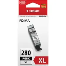 CANON 2021C001 — CANON PGI-281 XL PIGMENT BLACK INK TANK, XL PIGMENT BLACK INK IS USED FOR PRINTI
