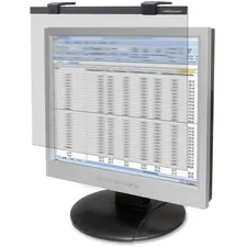 Business Source BSN 20510 — Business Source 19-20 LCD Privacy/Antiglare Filter Black - For 19LCD, 20 Monitor - 5:4 - Acrylic - Anti-glare - 1 Pack