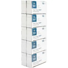 Business Source BSN 65639 — Business Source Paper Clips - Jumbo - 1000 / Pack - Silver - Steel