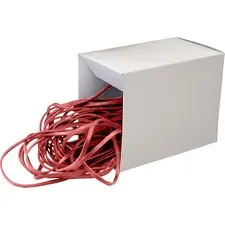 ALLIANCE RUBBER ALL 07825 — Alliance Rubber 07825 SuperSize Bands - Large 12 Heavy Duty Latex Rubber Bands - For Oversized Jobs - Red - Approx. 50 Bands in Box