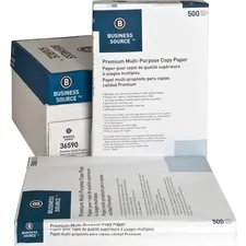 Business Source BSN 36590 — Business Source Premium Multipurpose Copy Paper - 92 Brightness - Ledger/Tabloid - 11 x 17 - 20 lb Basis Weight - 2500 / Carton