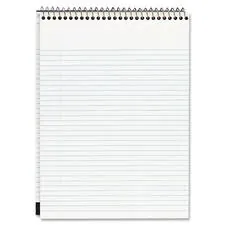 ACCO Brands MEA 59882 — Mead Premium Wirebound College Ruled Legal Pads - 70 Sheets - Spiral - 20 lb Basis Weight - 8 1/2 x 11 3/4 - White Paper - Micro Perforated, Heavyweight, Stiff-back, Spiral Lock - 1 Each